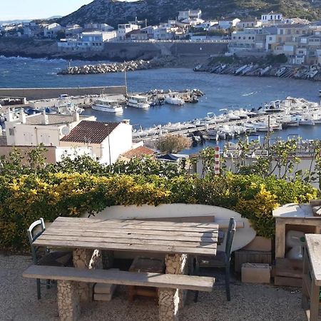 Cabanon Vue Mer Et Calanques Les Goudes Marseille Extérieur photo