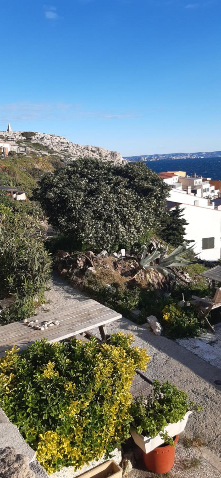 Cabanon Vue Mer Et Calanques Les Goudes Marseille Extérieur photo