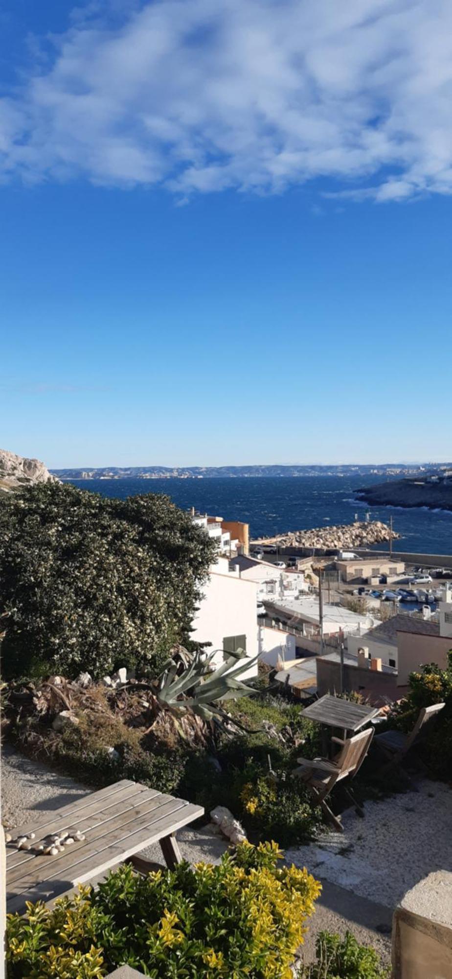 Cabanon Vue Mer Et Calanques Les Goudes Marseille Extérieur photo