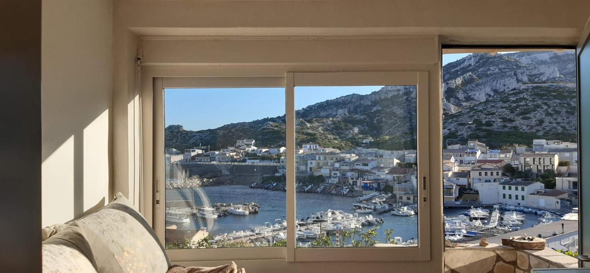 Cabanon Vue Mer Et Calanques Les Goudes Marseille Extérieur photo
