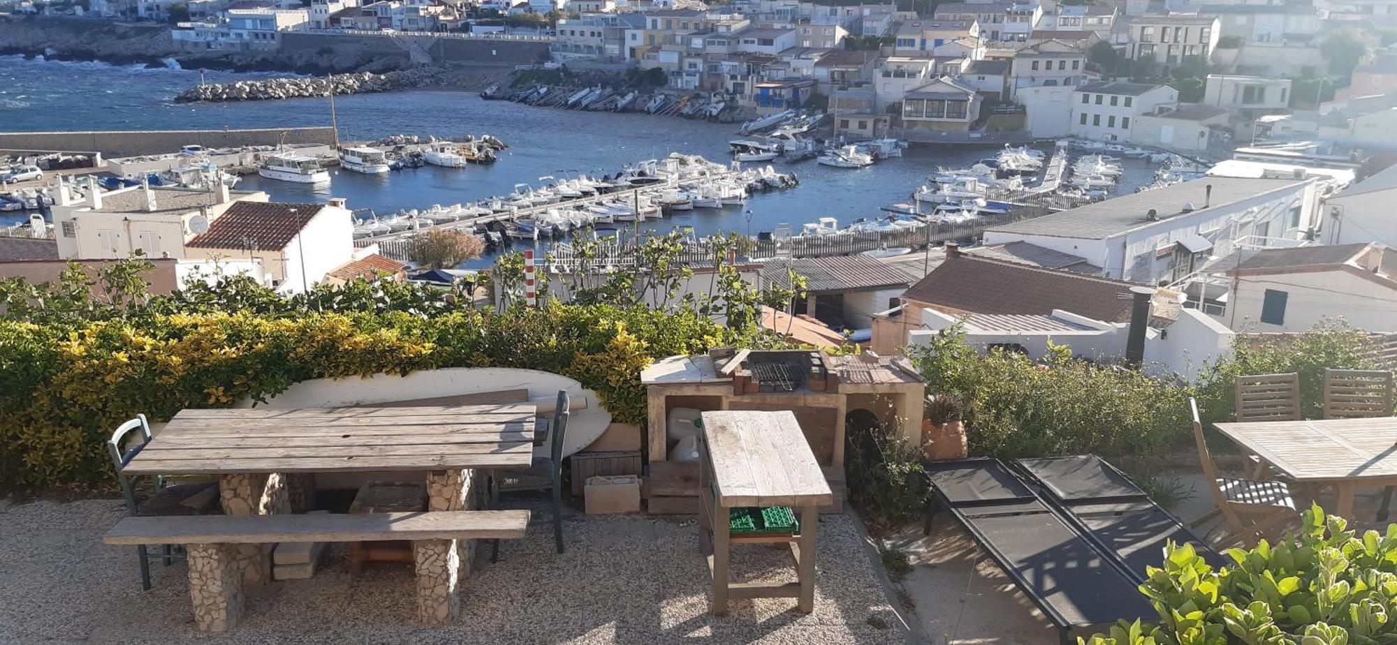 Cabanon Vue Mer Et Calanques Les Goudes Marseille Extérieur photo