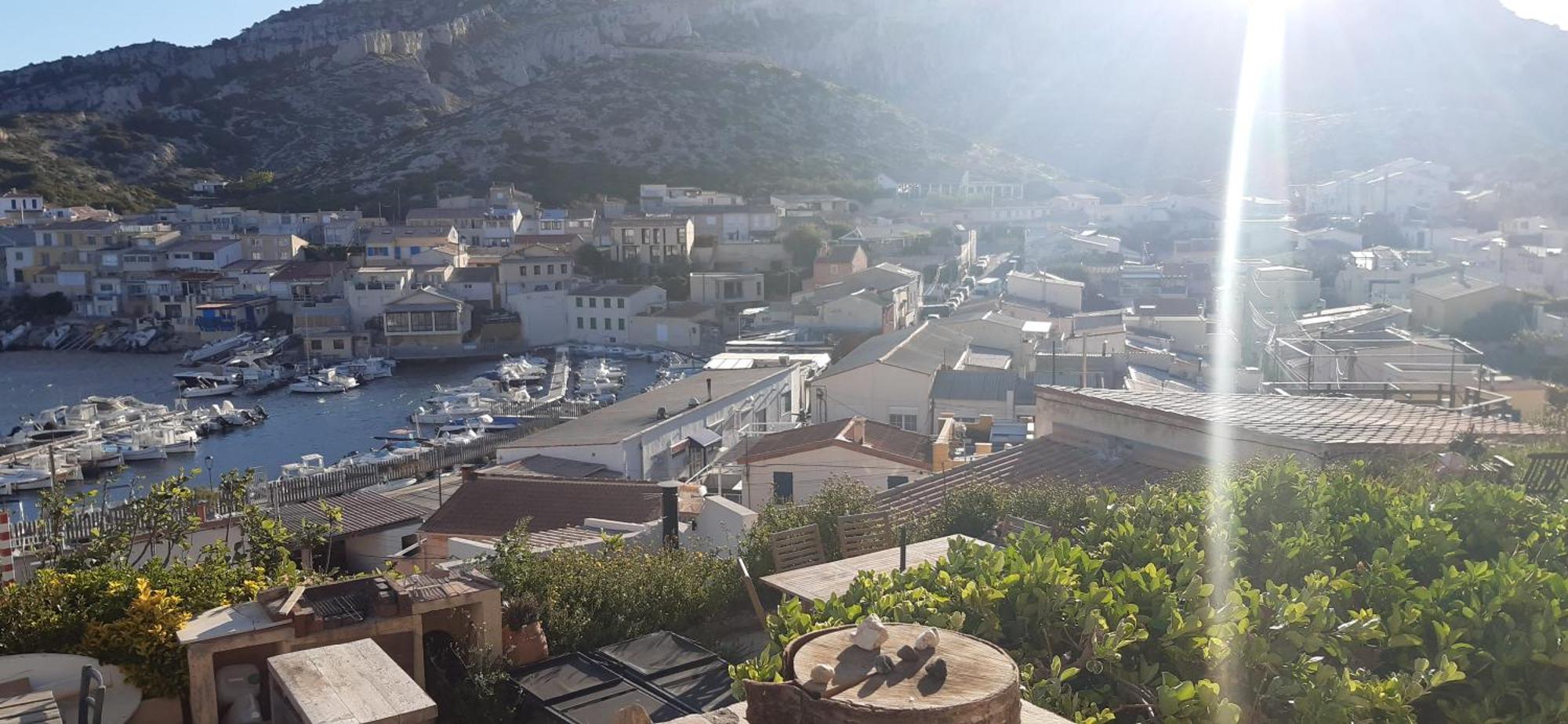 Cabanon Vue Mer Et Calanques Les Goudes Marseille Extérieur photo